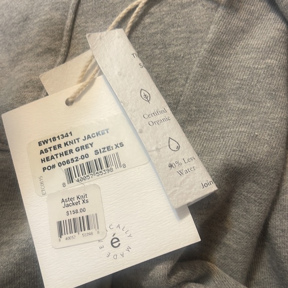 ÉTICA DENIM
Aster Knit Jacket - Heather Grey - Picture 7 of 10